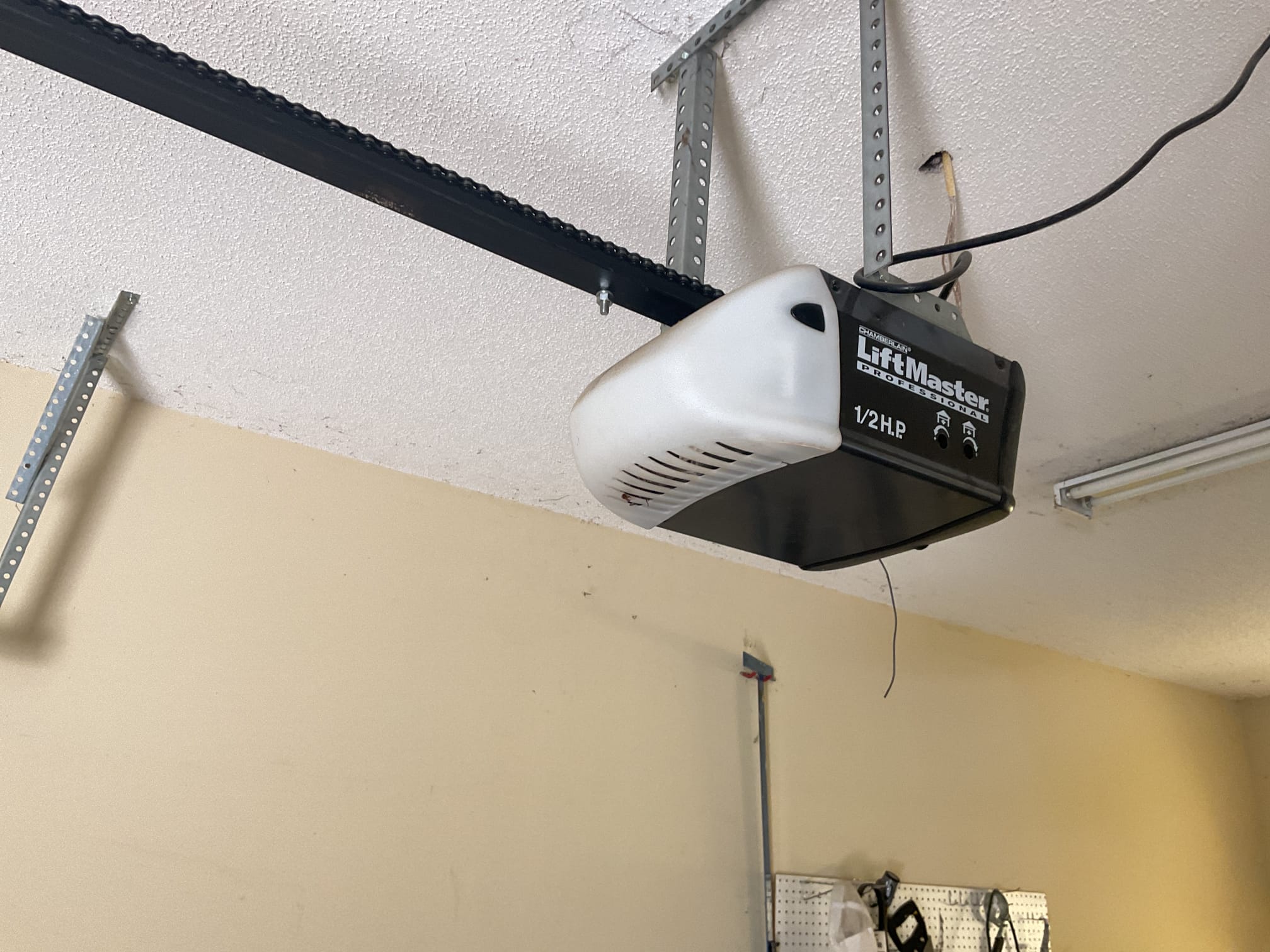 LiftMaster garage door opener installed by Lift Doctors in Greater Memphis